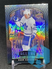 2020-21 Upper Deck Allure Black Rainbow #85 Egor Korshkov